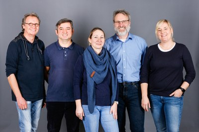 Von links: Stephan Brill, Osman Altuntas, Christina Römmen, Stefan Gerstenberger, Angelika Klatt. 